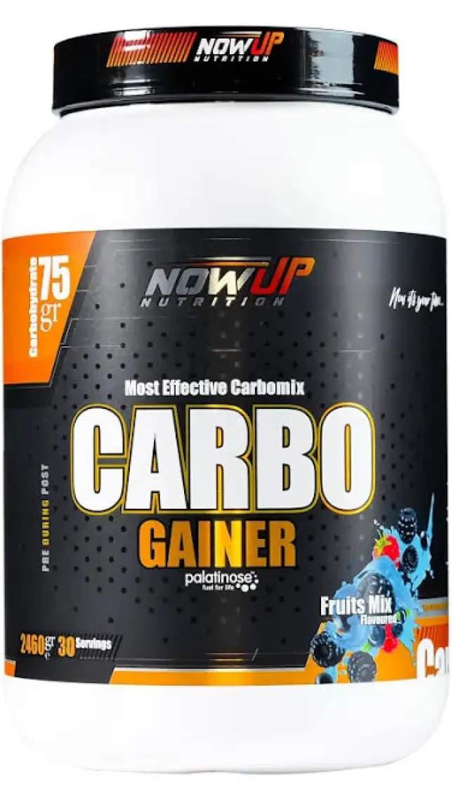 Nowup Nutrıtıon Carbo Gainer Most Effective Carbomix / 2460 Gr. / Karışık Meyve / 30 Servis