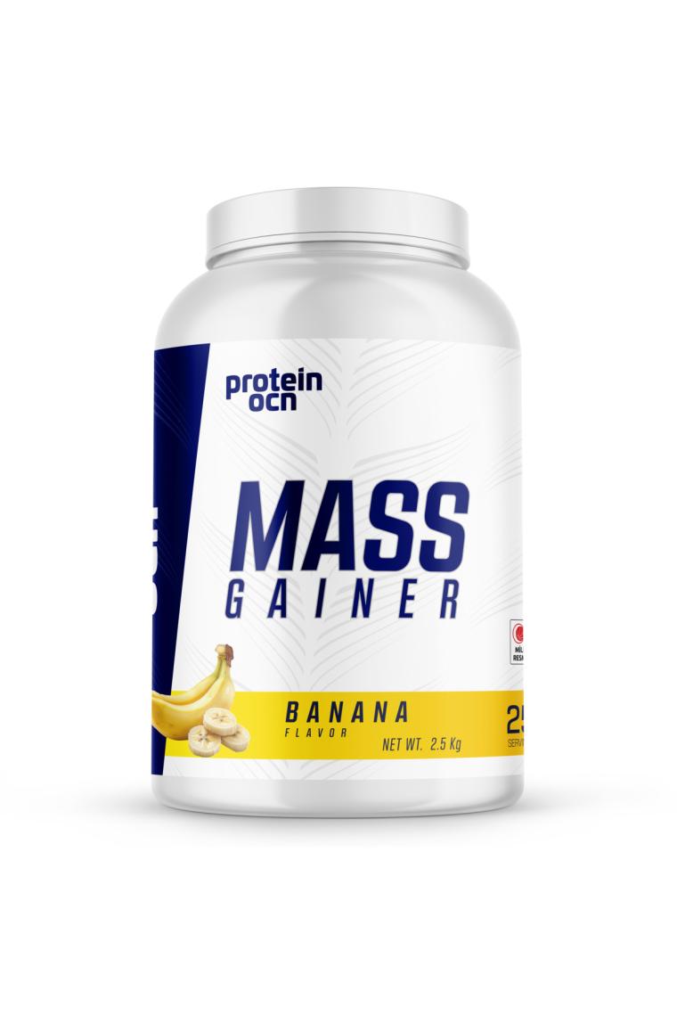 Proteinocean Mass Gainer - Muz - 2.5 kg - 25 Servis