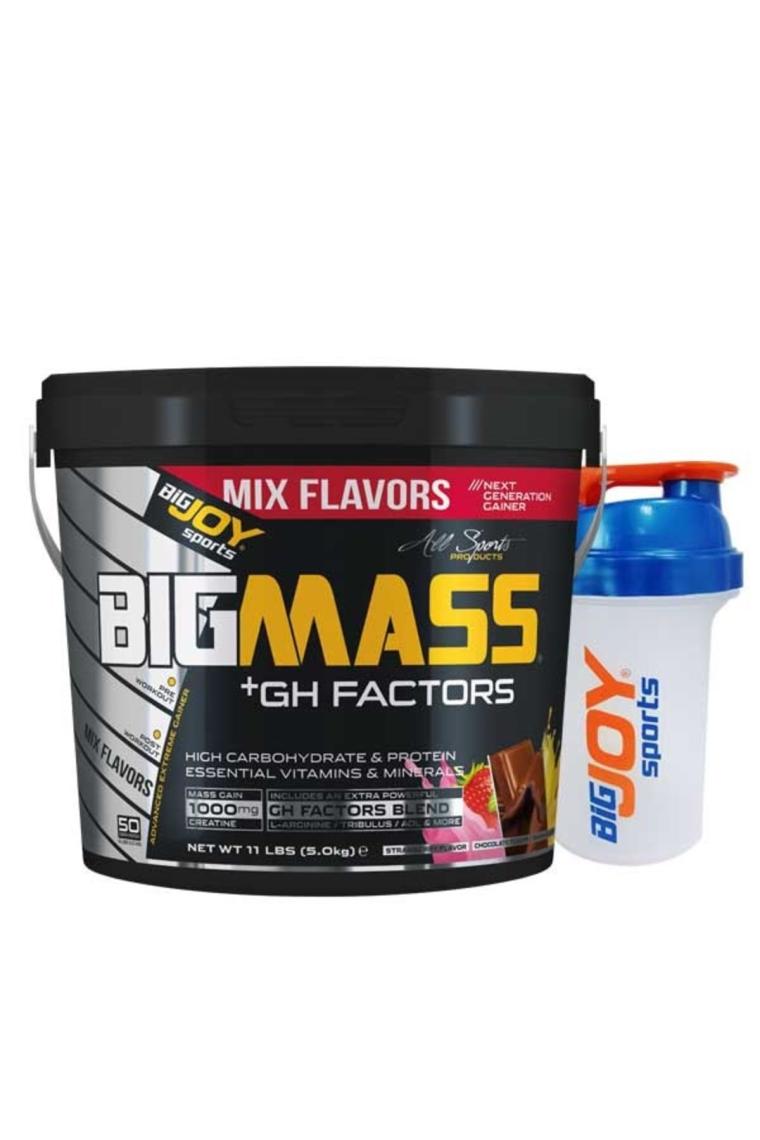 Bigmass Ghfactors Mass Gainer 5 Kg Mix Flavors Karbonhidrat Tozu High Carbonhidrate&protein&vitamins
