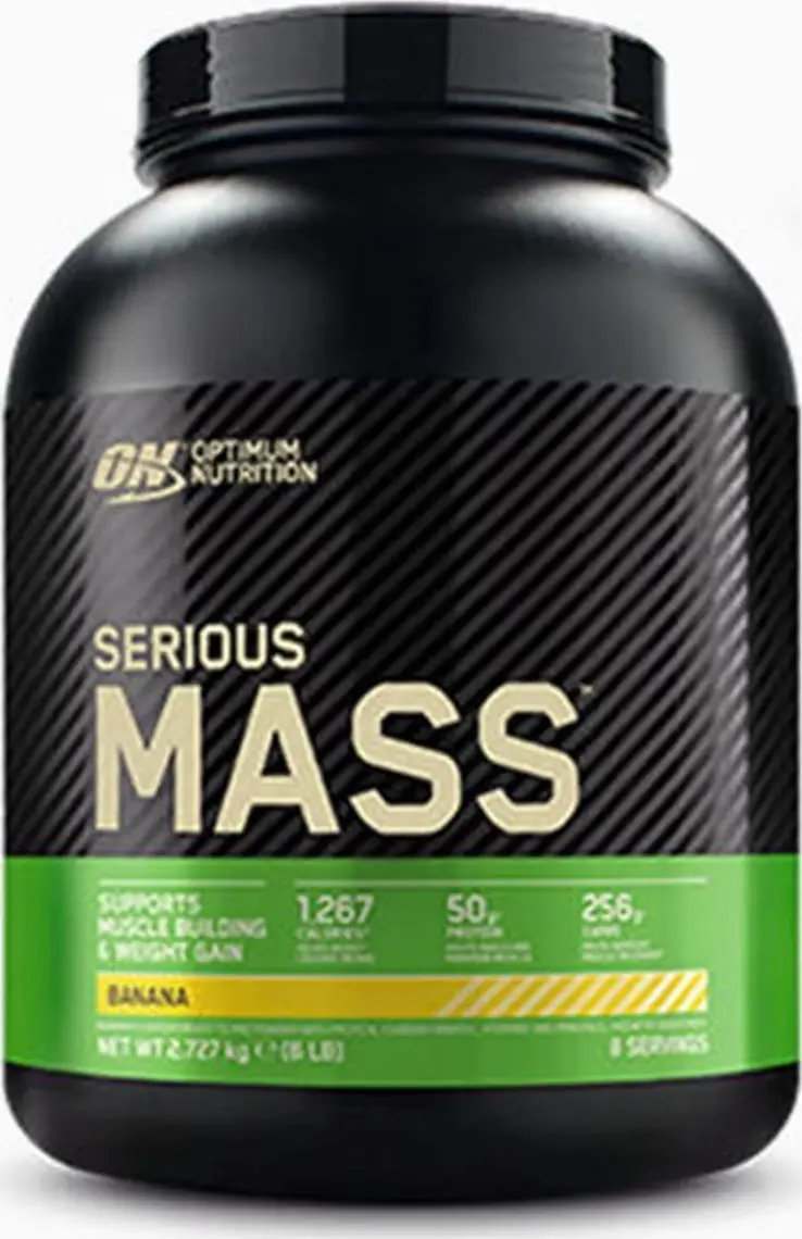 Optimum Nutrition Serious Mass Banana 6 Lbs Protein Tozu OPT031