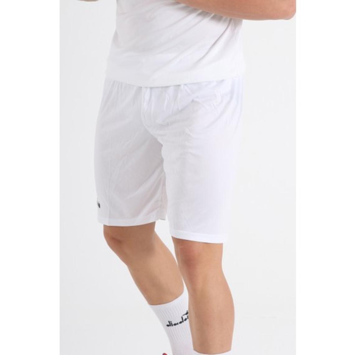 Diadora Düz  Beyaz Antrenman - Spor Şort - Ddant-Sort