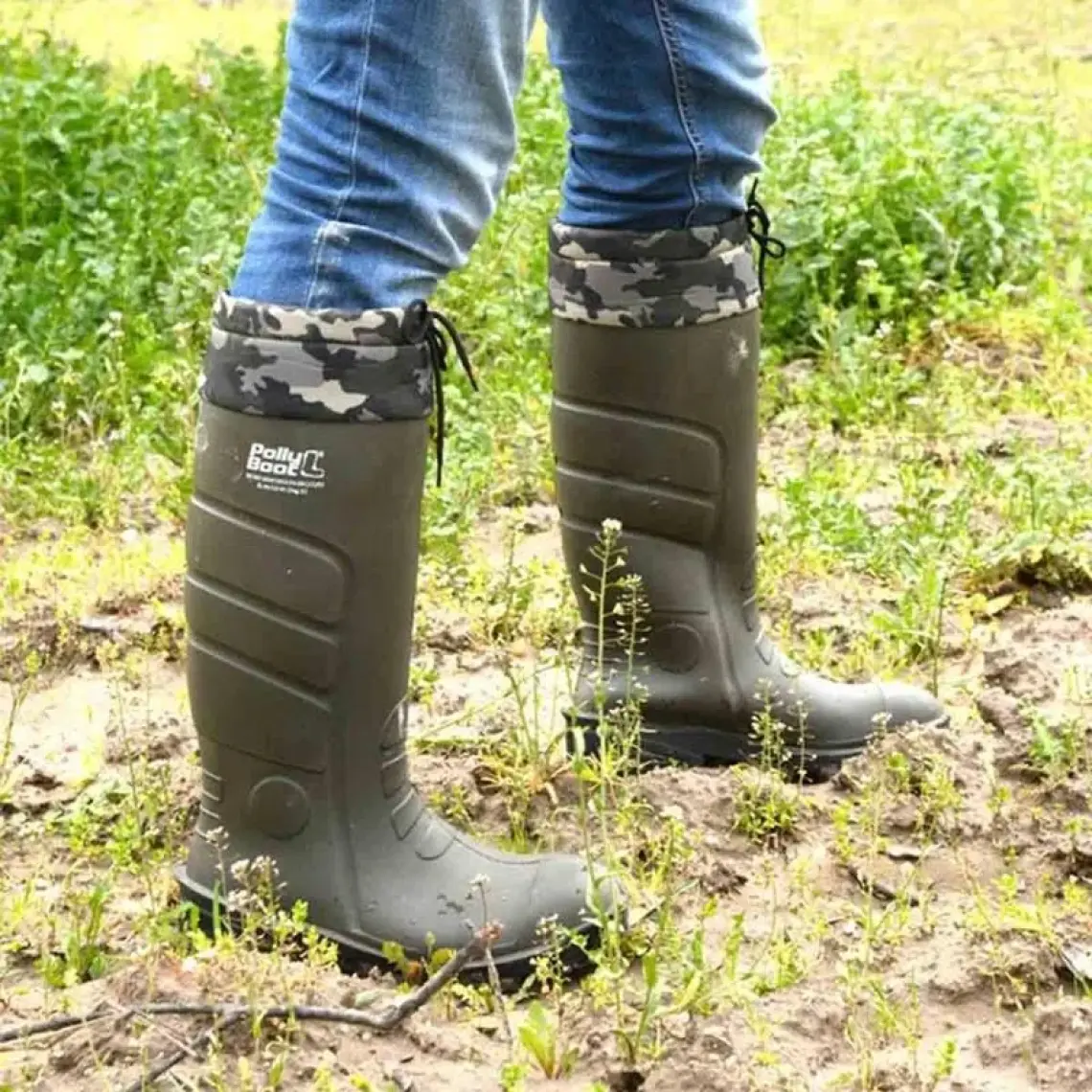Pollyboot Beta 49 Numara Boğazlı Poliüratan Çizme
