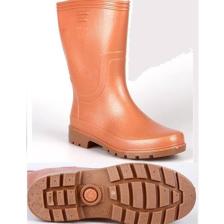 Çiğdem Kundura Ulaş Krep Kauçuk Taban Çizme Unisex  - Turuncu Orta - 43