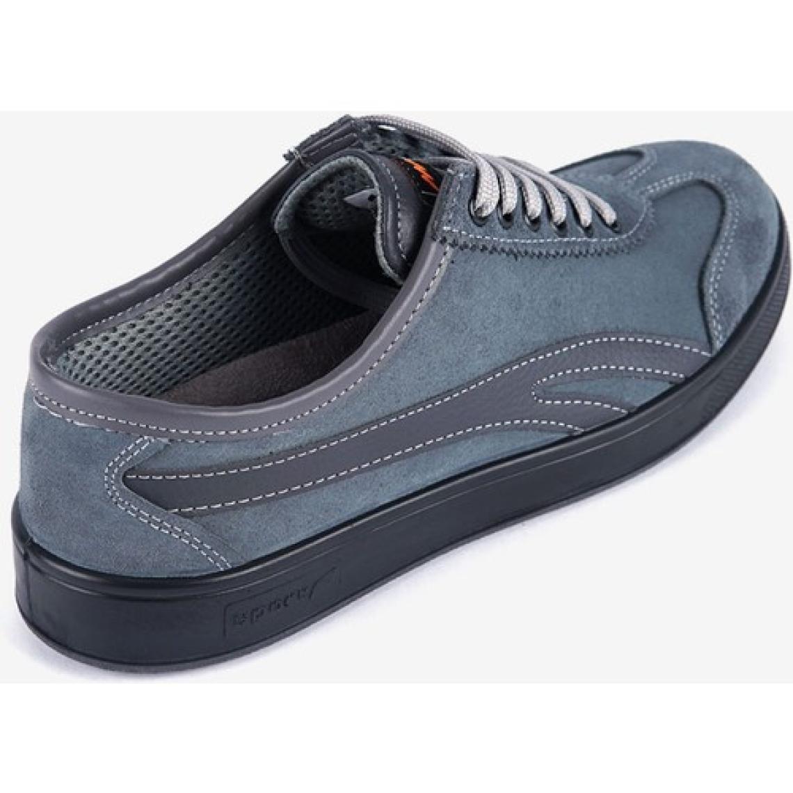 Mekap 304-03 Gri Microfiber Ayakkabı Comfort Çelik Korumasız