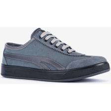 Mekap 304-03 Gri Microfiber Ayakkabı Comfort Çelik Korumasız