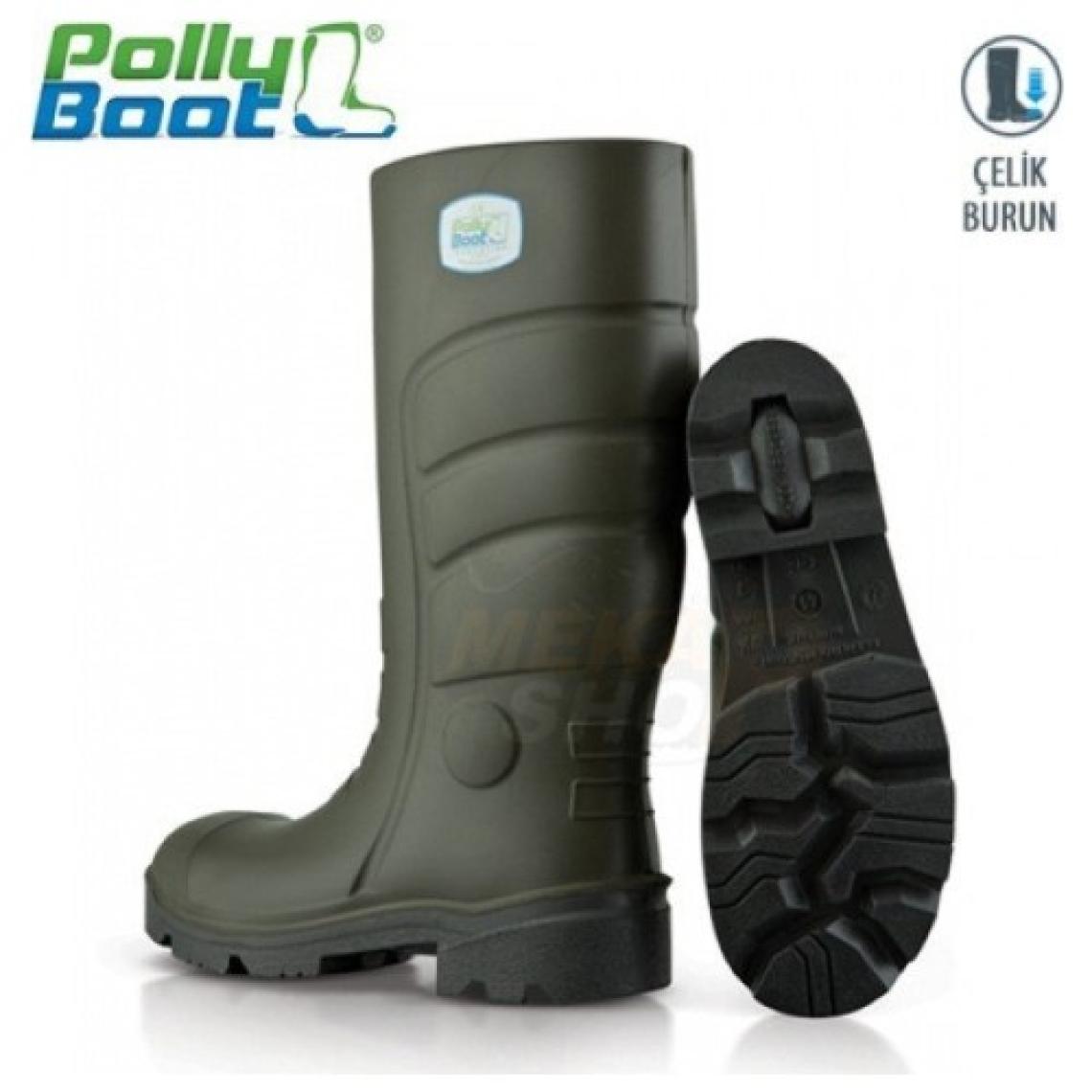 Pollybot  Vega S4 Çelik Burunlu Çizme 45