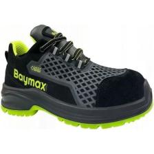 Baymax Bx-12 Golden S1 Bağcıklı Çelik Burunlu Yazlık İş Güvenlik Ayakkabısı No: 43