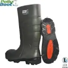 Pollyboot Vega 38 Numara Çelik Burunlu Çizme Poliüratan