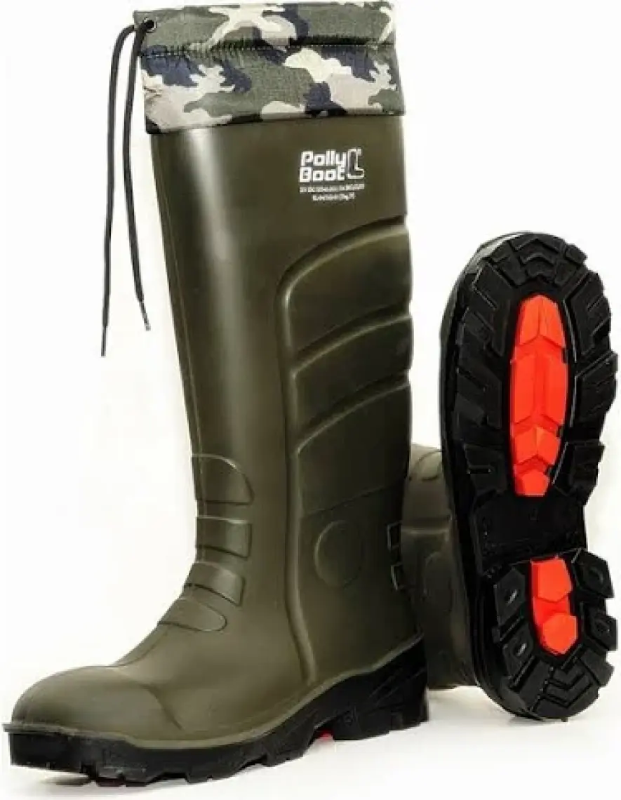 Polly Boot Polyy Boot Galaxy Vega Koyu Haki Boğazlı Çizme