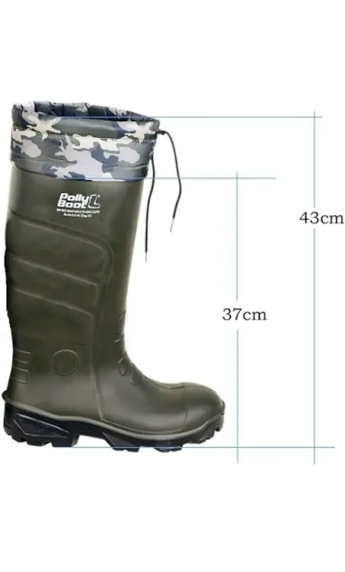 Polly Boot Polyy Boot Galaxy Vega Koyu Haki Boğazlı Çizme