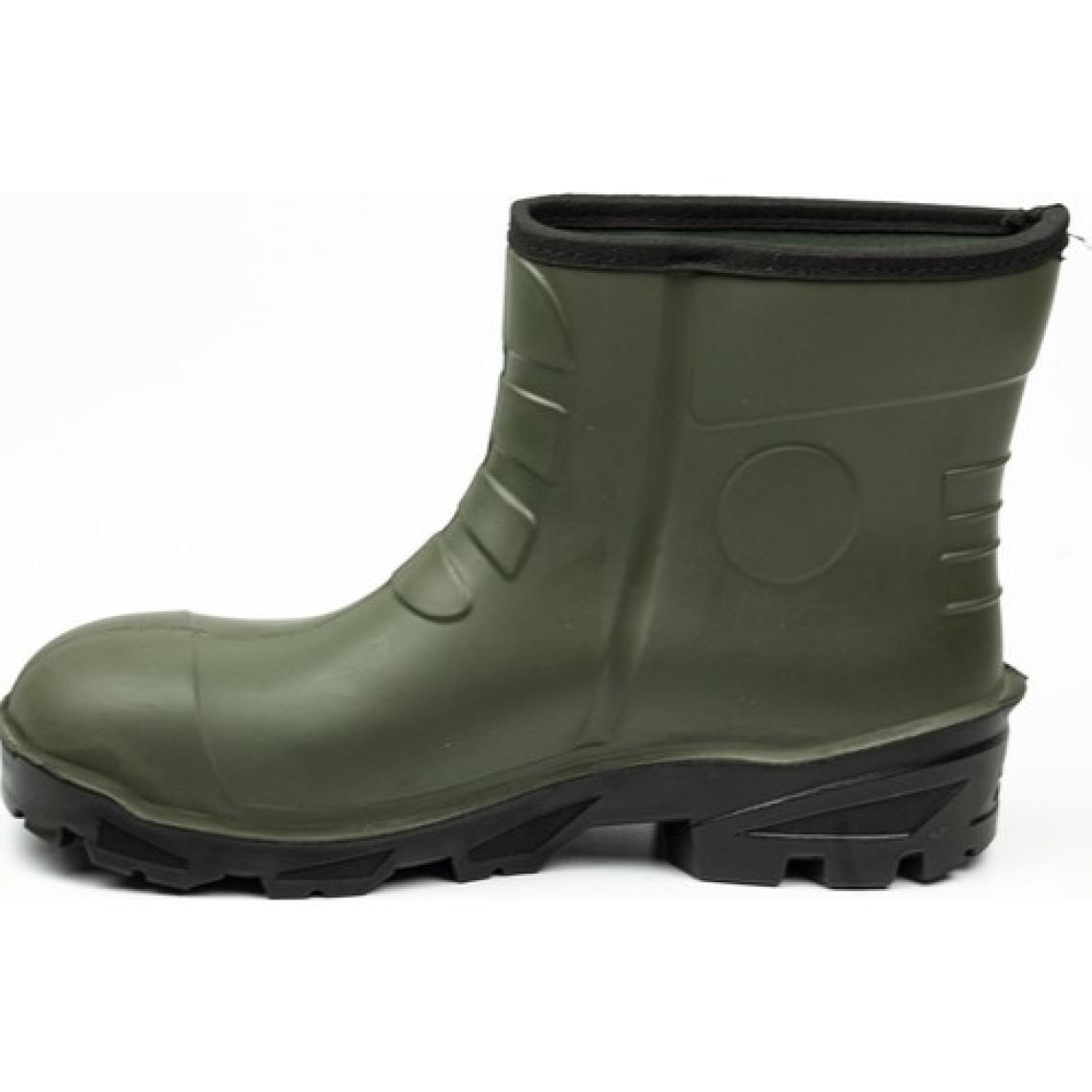 Polly Boot Polly 0301 Vega Haki Kısa 3K İşçi Çizmesi