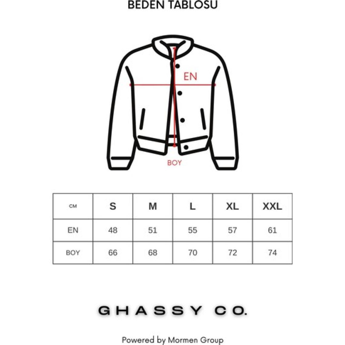 Ghassy Co. Erkek Oduncu Düğmeli Çift Cepli Ekose Polar Outdoor Gömlek Ceket
