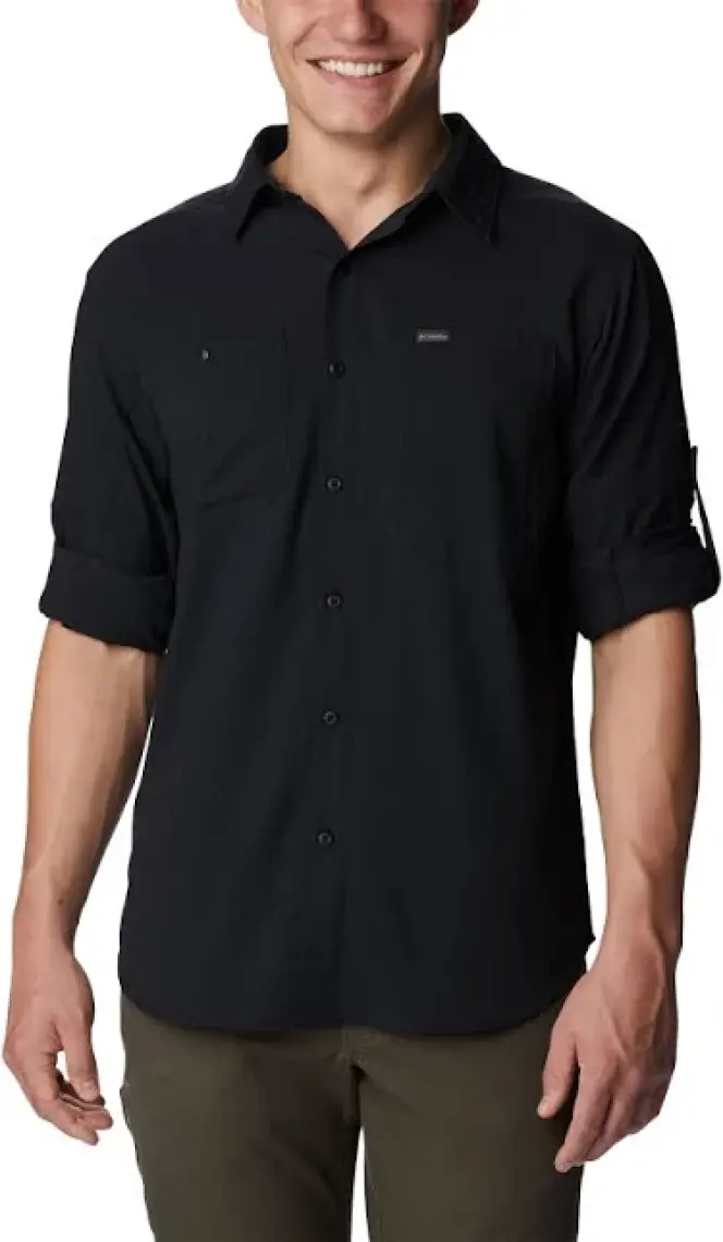 Columbia Silver Ridge Utility Lite Long Sleeve Beyaz Uzun Kollu Gömlek