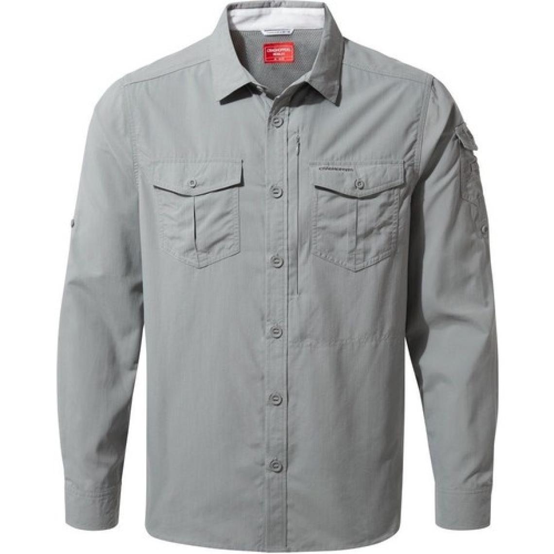 Craghoppers NosiLife Mens Adventure II LS Erkek Gömlek - CMS605