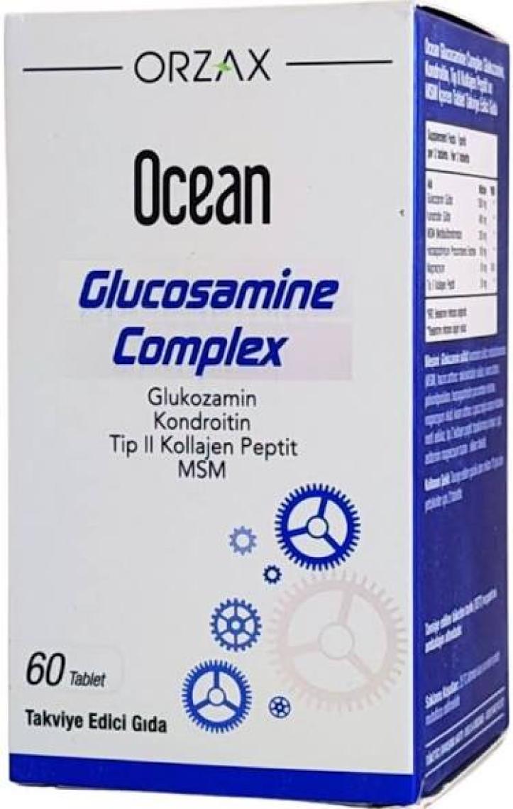 Orzax Ocean Glucosamine Complex 60 Tablet