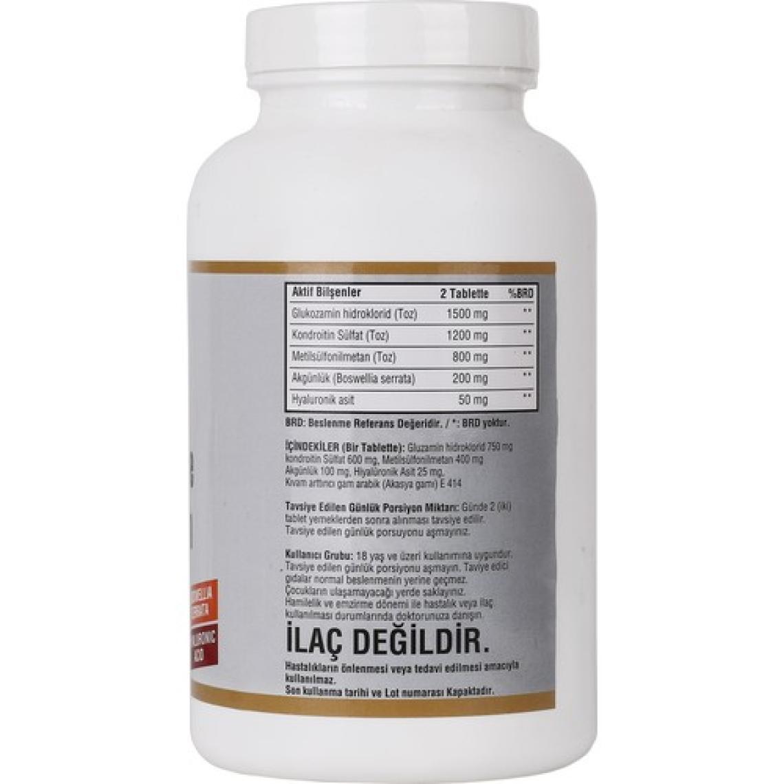 NCS Glucosamine Chondroitin MSM Hyaluronic Acid Bosvella 2 KUTU 600 TABLET