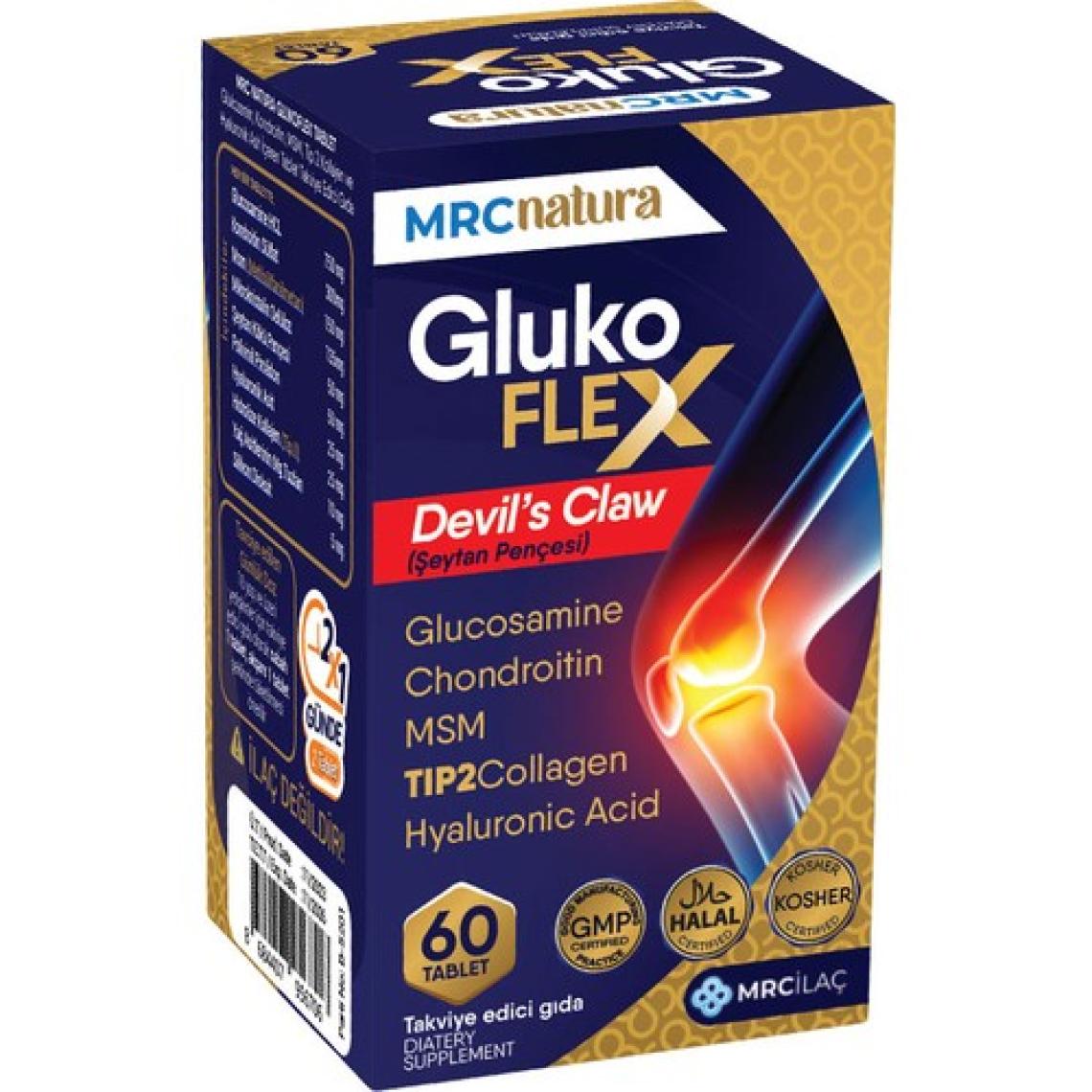 Mrc Natura Glukoflex Glukozamin Condro. Msm Tip2 Kol. Devil's Claw Hyal.Asit 60 Tab