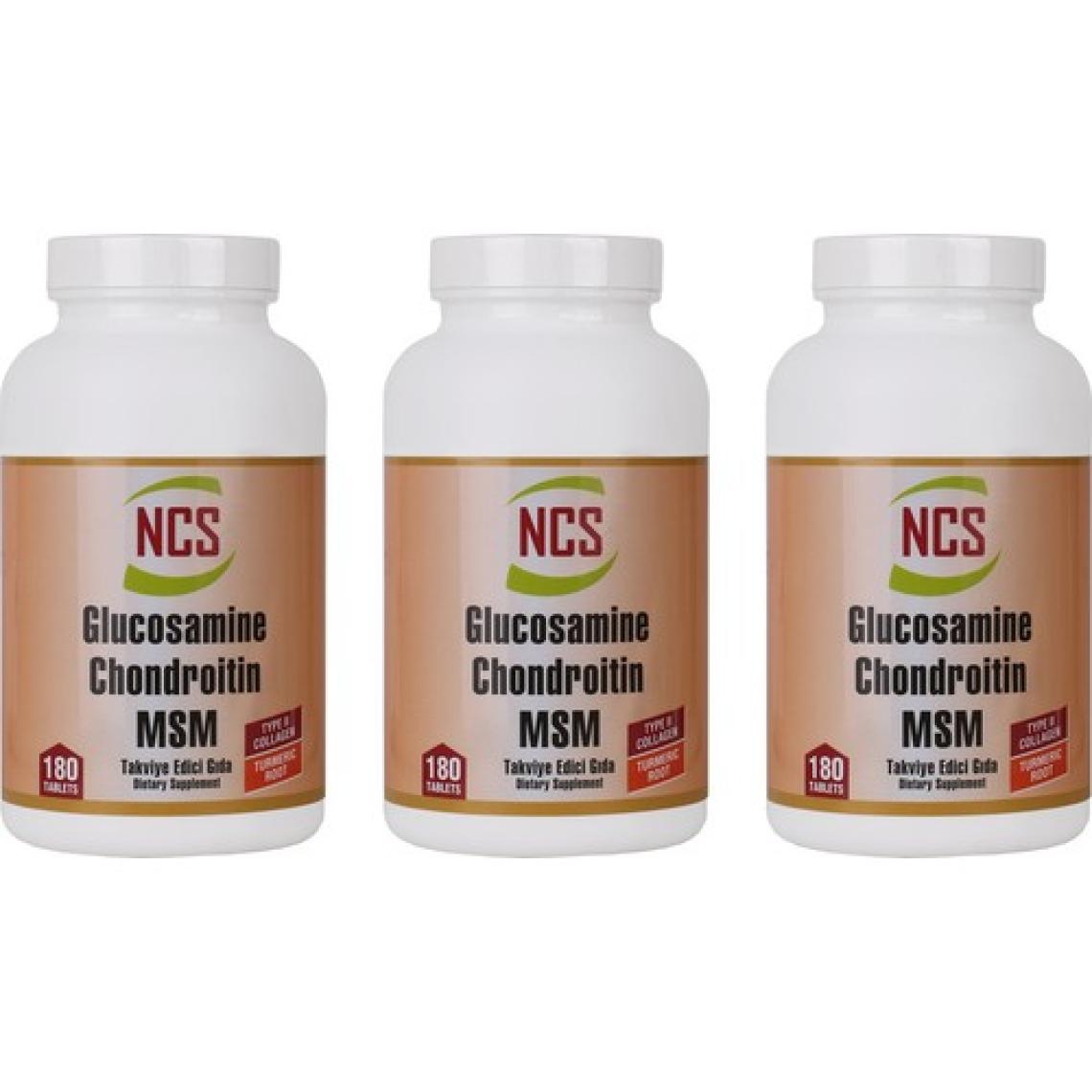 NCS Glucosamine Chondroitin MSM TYPE II Turmeric 3 KUTU 540 TABLET