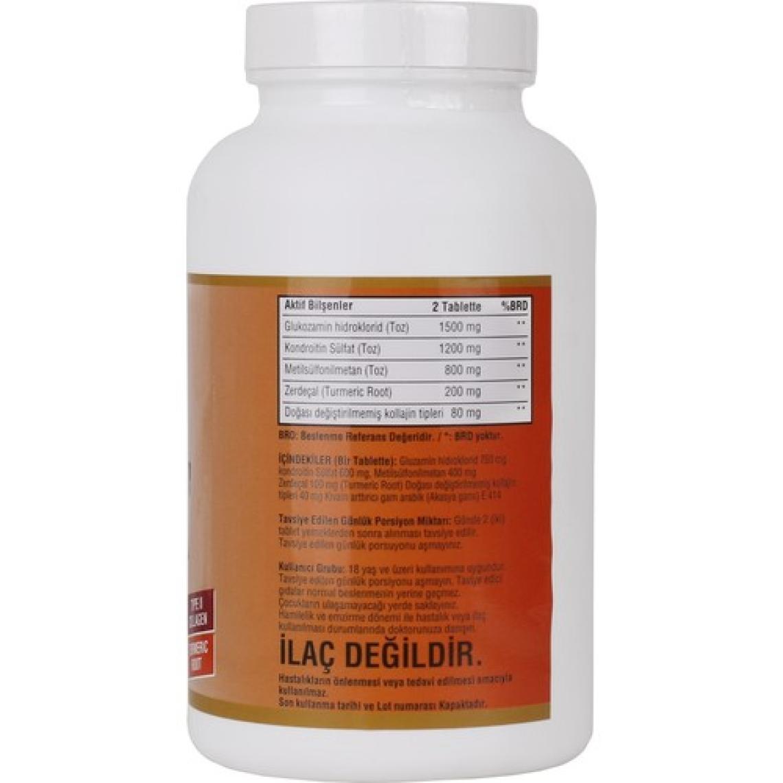 NCS Glucosamine Chondroitin MSM TYPE II Turmeric 3 KUTU 540 TABLET