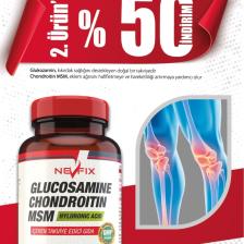 Nevfix Glucosamine Chondroitin Msm Hyaluronic Acid 60 Tablet