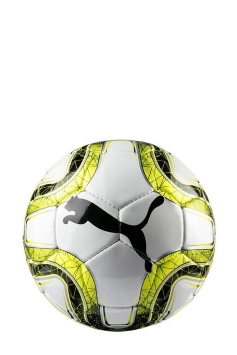 Puma 82911-01 Final HS Trainer Beyaz-Sarı 5 Numara Futbol Topu