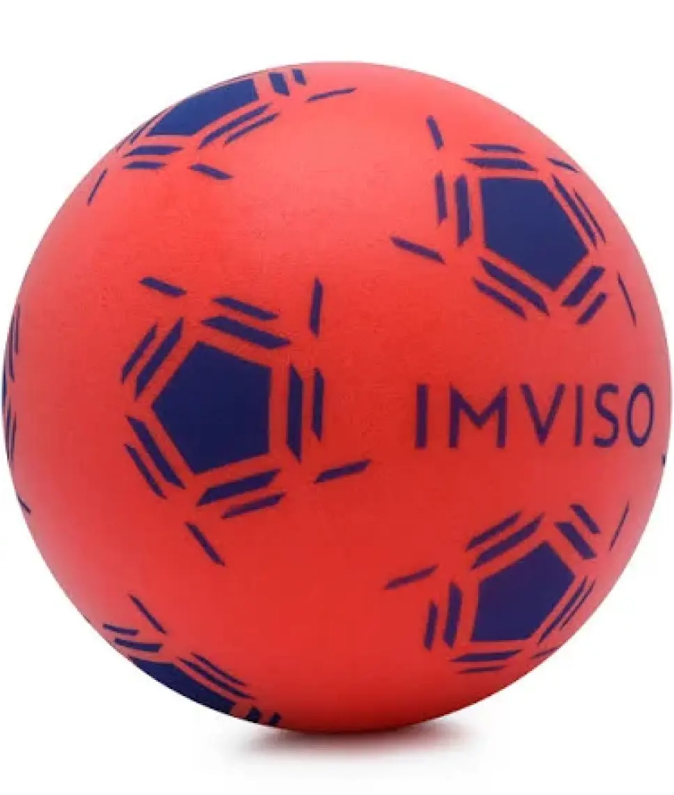 Kipsta Imviso Sünger Futbol Topu Kırmızı 3 Numara
