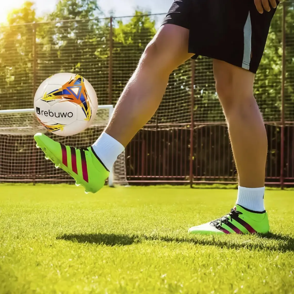 Rebuwo 5 Numara Sert Zemin Futbol Topu Halı Saha Topu Turuncu