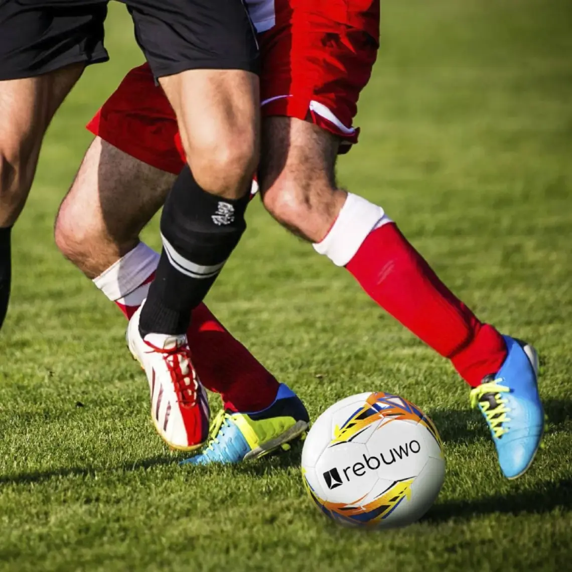 Rebuwo 5 Numara Sert Zemin Futbol Topu Halı Saha Topu Turuncu