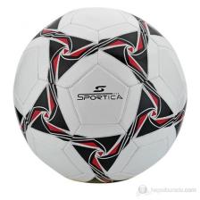 Sportica BF-200 Futbol Topu Makina Dikişli No:5 Beyaz/Siyah/Kırmızı