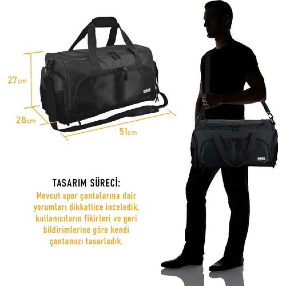 Haegs Spor Çantası, 10 Cepli, Ayakkabı Bölmeli, Seyahat Çantası, Gym, Fitness Bayan Spor Çantası Mor