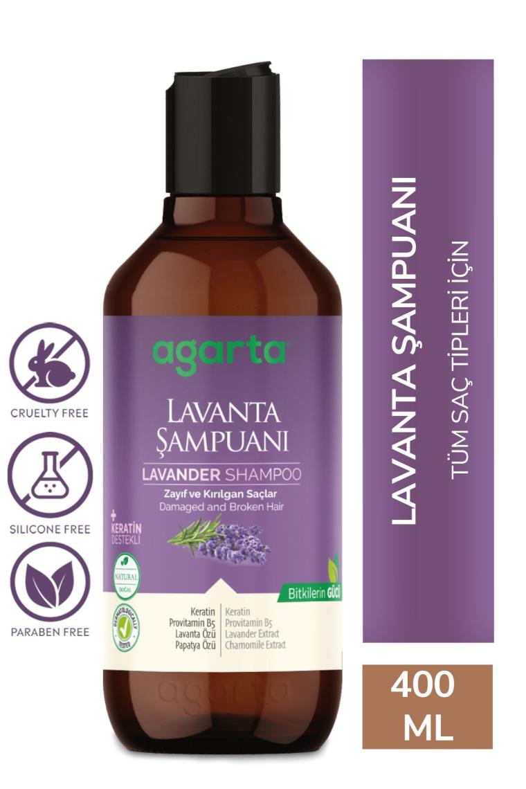 Doğal Lavanta Özlü Yağ Dengeleyici Şampuan 400 ml