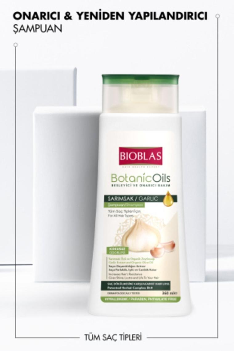 Botanic Oils Sarımsak Şampuanı 360 ml - Kokusuz