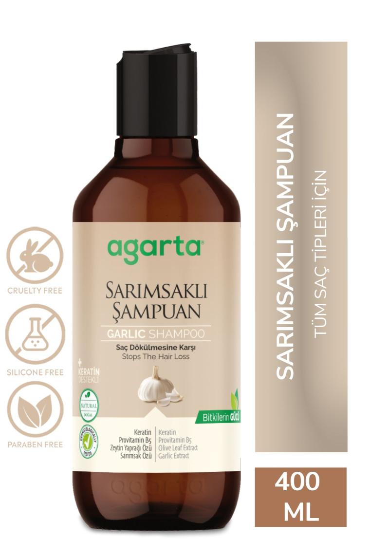 Sarımsak Şampuanı Saç Dökülmesine Karşı-tuzsuz Şampuan 400 ml