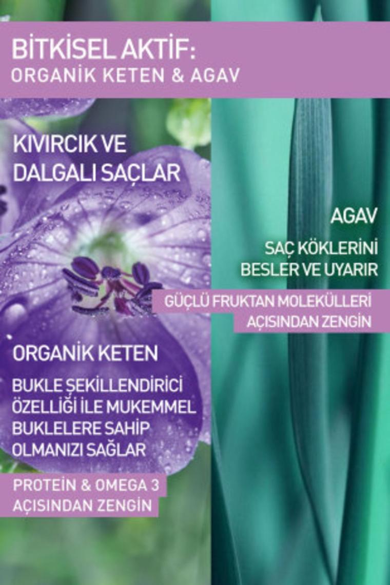 Kıvırcık ve Dalgalı Saçlar İçin (Boucle) Bukle Belirginleştirici Şampuan - Sülfatsız & Vegan-300 ml