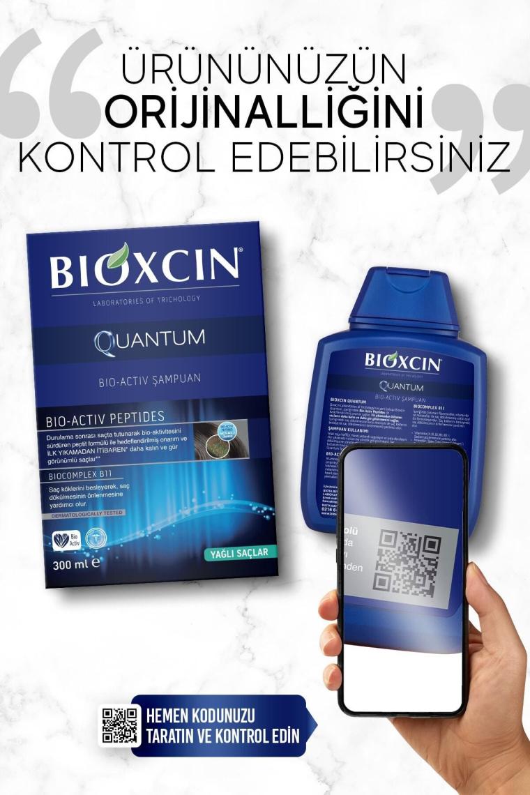 Bioxcin Quantum Yağlı Saçlar için Hacim Veren Şampuan 300 ml