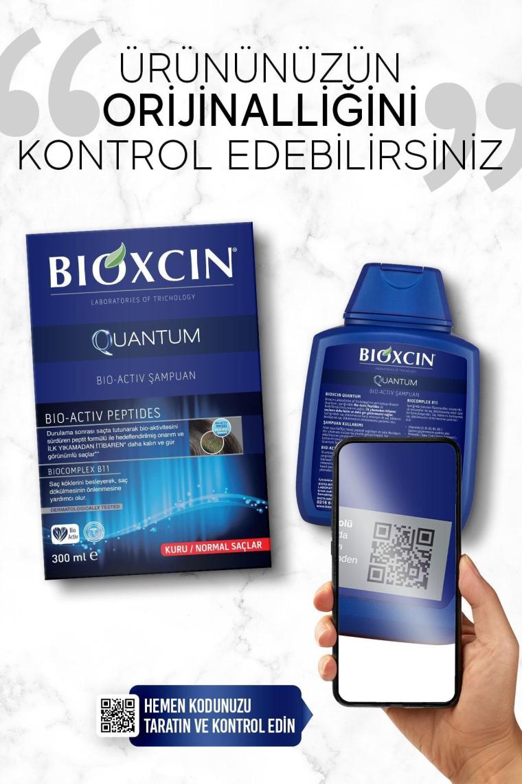 Bioxcin Quantum Kuru ve Normal Saçlar için Hacim Veren Şampuan 300 ml