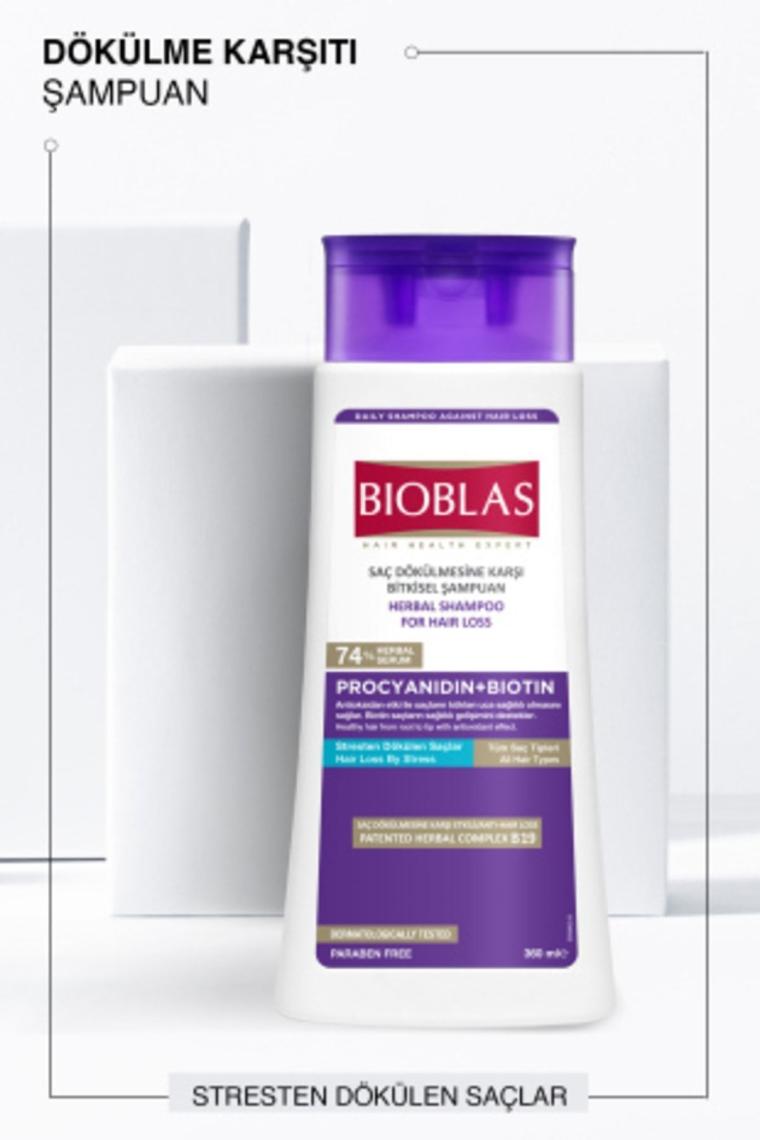 Procyanıdın Dökülen Saçlar Için Anti Stres Şampuanı 360 ml - Dökülme Karşıtı Şampuan