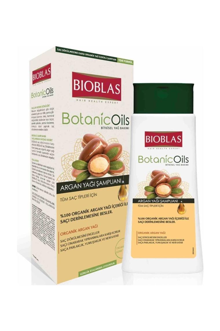 Bioblas Botanic Oils Argan Yağlı Saç Dökülmesine Karşı Şampuan 360 ml
