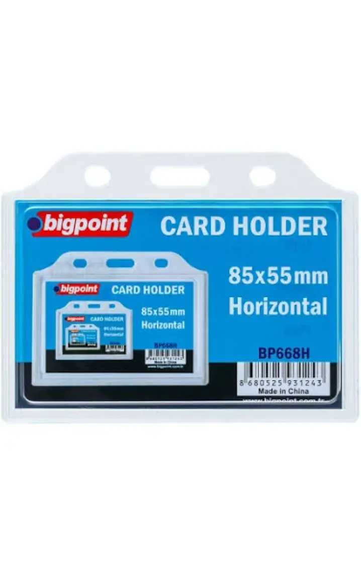 Bigpoint 648 Kart Poşeti Yatay 85X55 Bp648