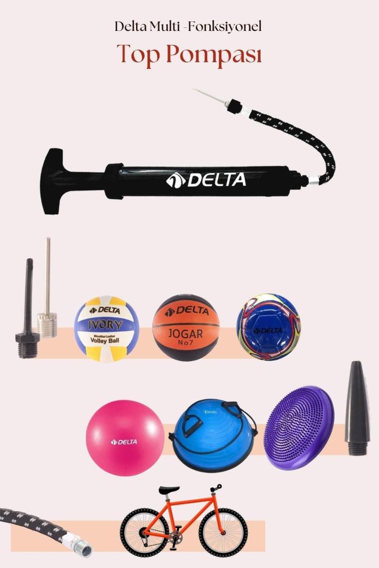 Pro X Deluxe Kauçuk 7 Numara Basketbol Topu + Top Pompası
