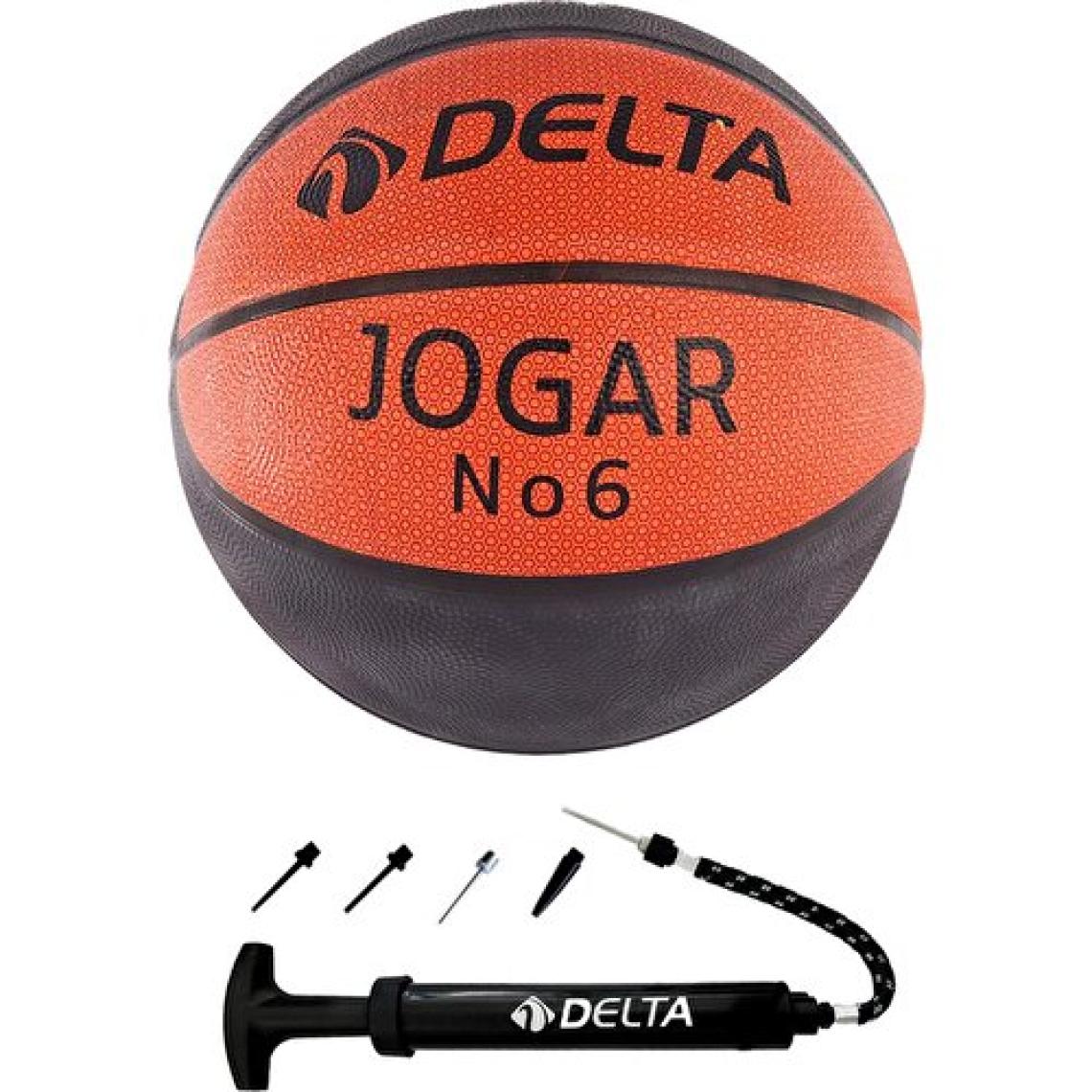 Delta Jogar 6 Numara Dura-Strong Basketbol Topu + Top Pompası