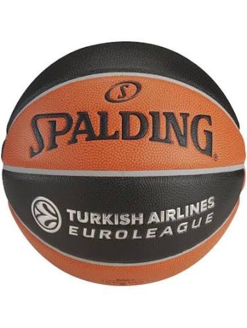 Spalding Basket Topu TF1000 Euroleague  Sz7 (84-004Z) 2020- Resmi Euroleague Topu