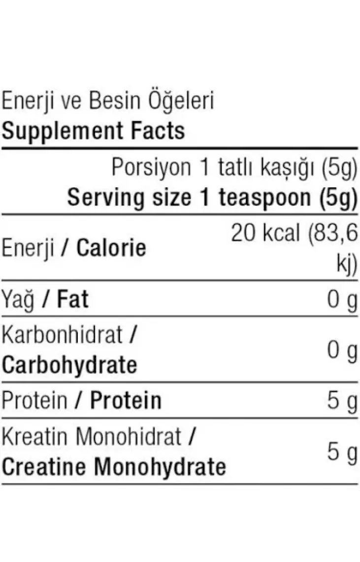 West Nutrition Huge Kreatin Monohidrat 900 Gr 180 Servis