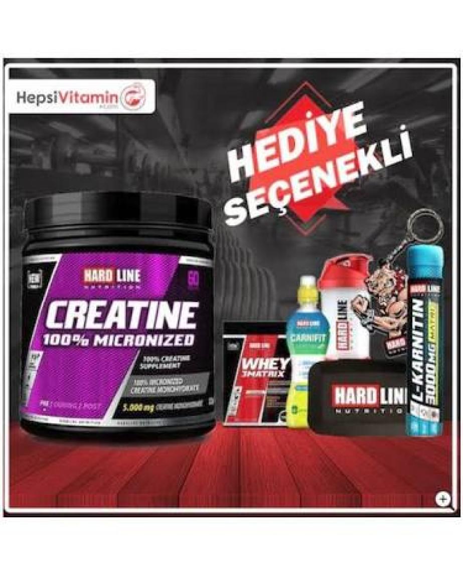 Hardline %100 Mikronize Kreatin 300gr (Creatine)