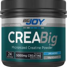 Creabig Creatine Powder 120 gr Kreatin Monohydrate %100 Ultra Pure Micronized Amino Asit