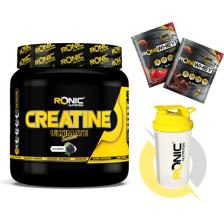 Ronic Nutrition Creatine Ultimate 700 G (Böğürtlen Aromalı) Shaker ve 2 Adet Tek Kullanımlık Whey Hediye