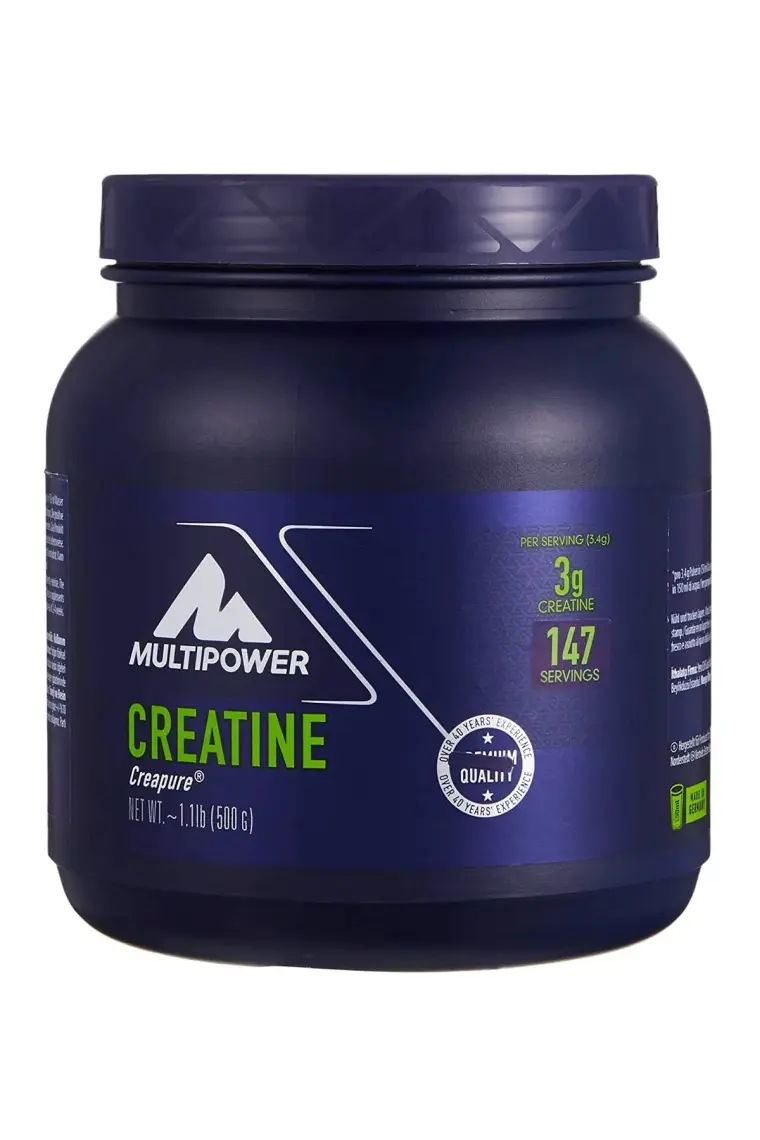 Multipower Mikronize KreaTİN Tozu 500 gr - Almanya Menşeli Creapure İçerikli Vitamin Takviyesi, 166 Servis