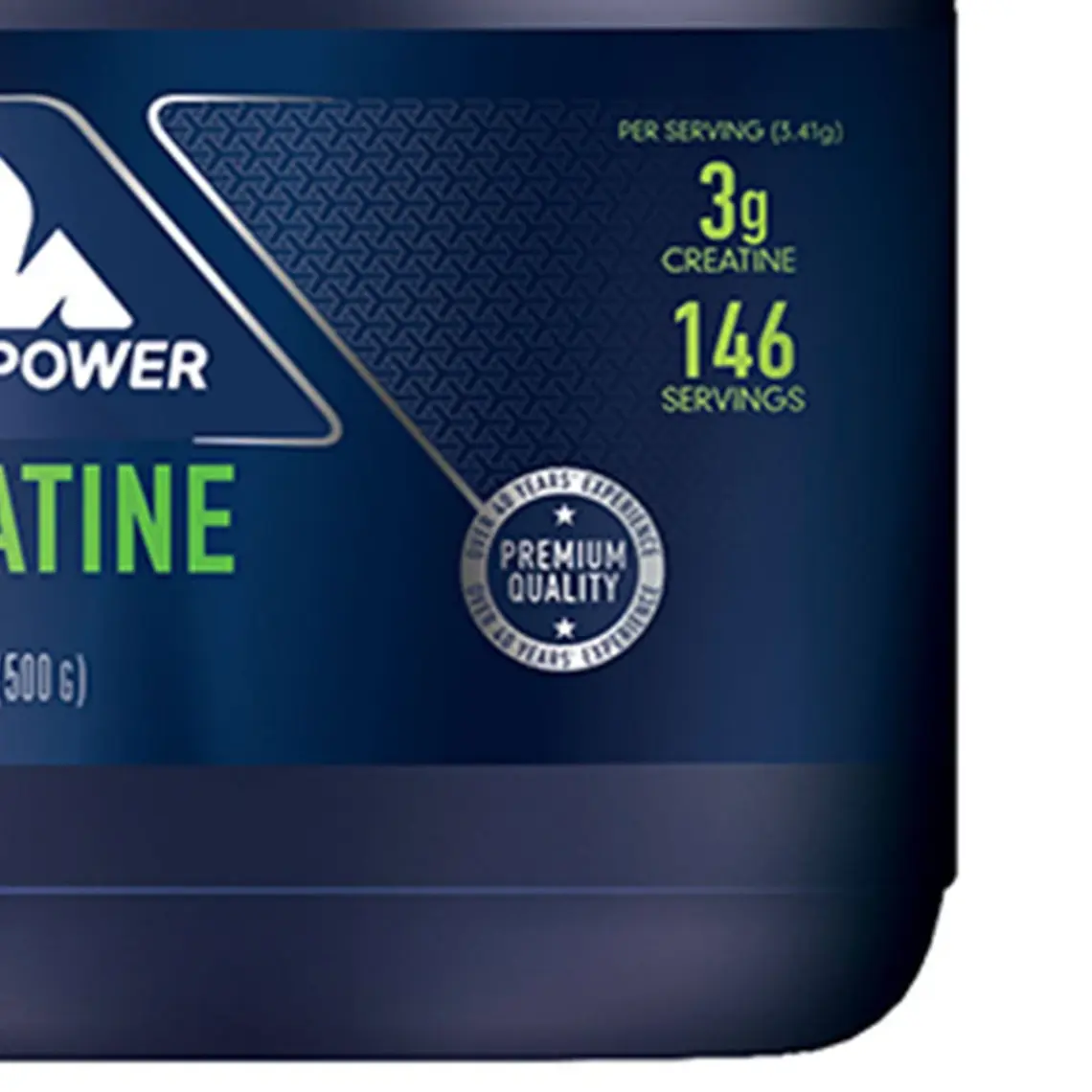 Multipower Mikronize KreaTİN Tozu 500 gr - Almanya Menşeli Creapure İçerikli Vitamin Takviyesi, 166 Servis