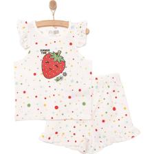 HelloBaby Basic Kız Çilek Baskılı Atlet-Şort Kız Bebek