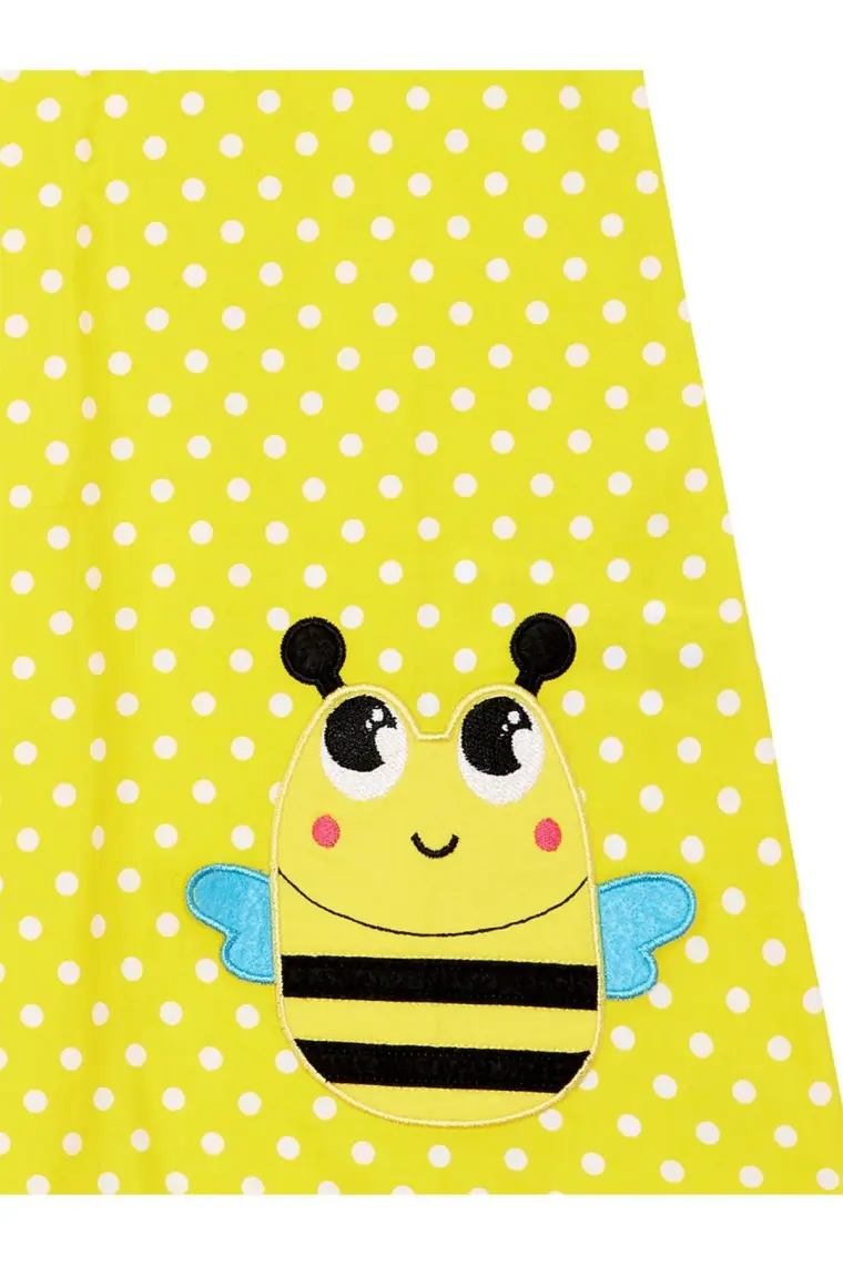Denokids Puanlı Arılar Kız Çocuk Elbise